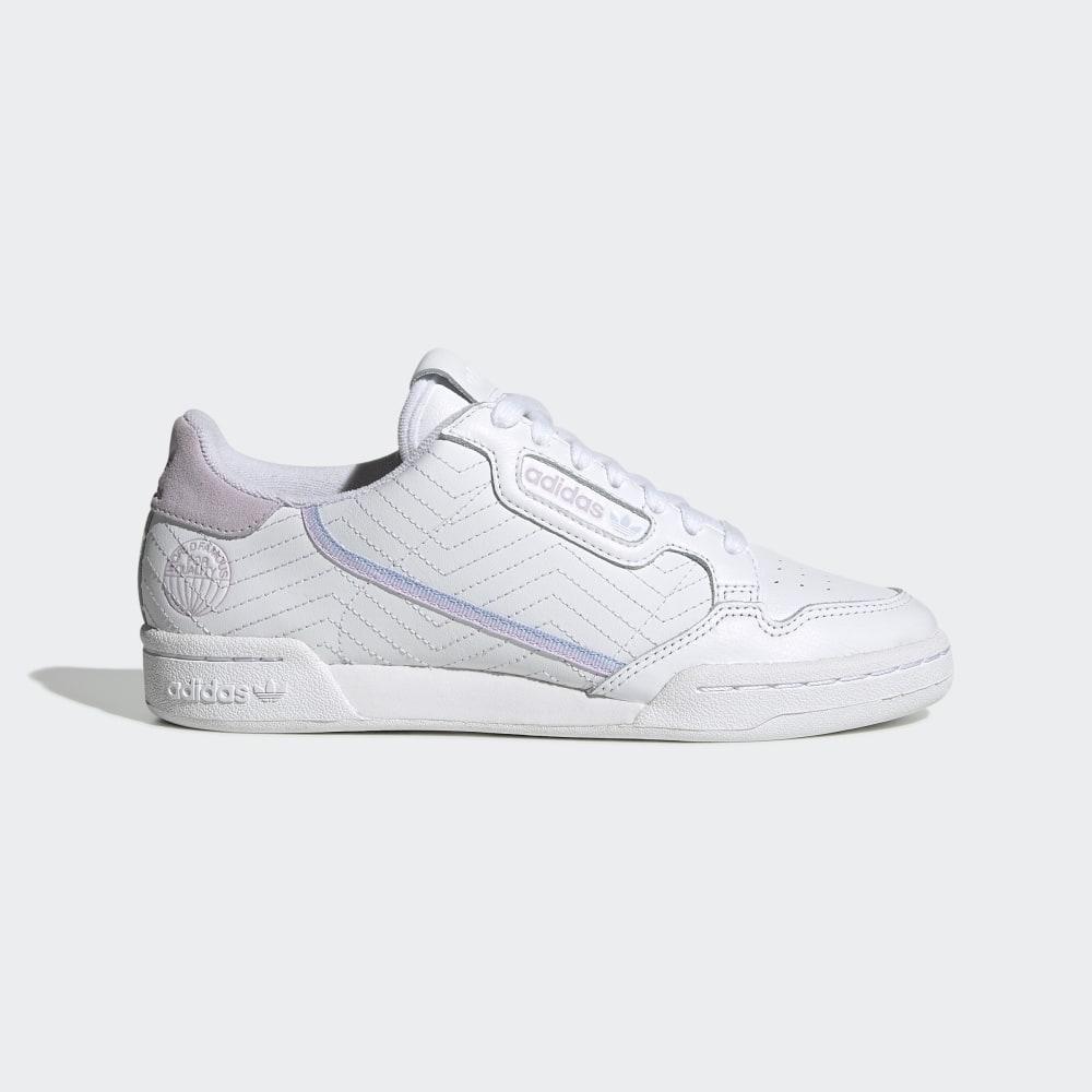 Originals Adidas Continental 80 Dama Romania - Albi/Violet FV3914